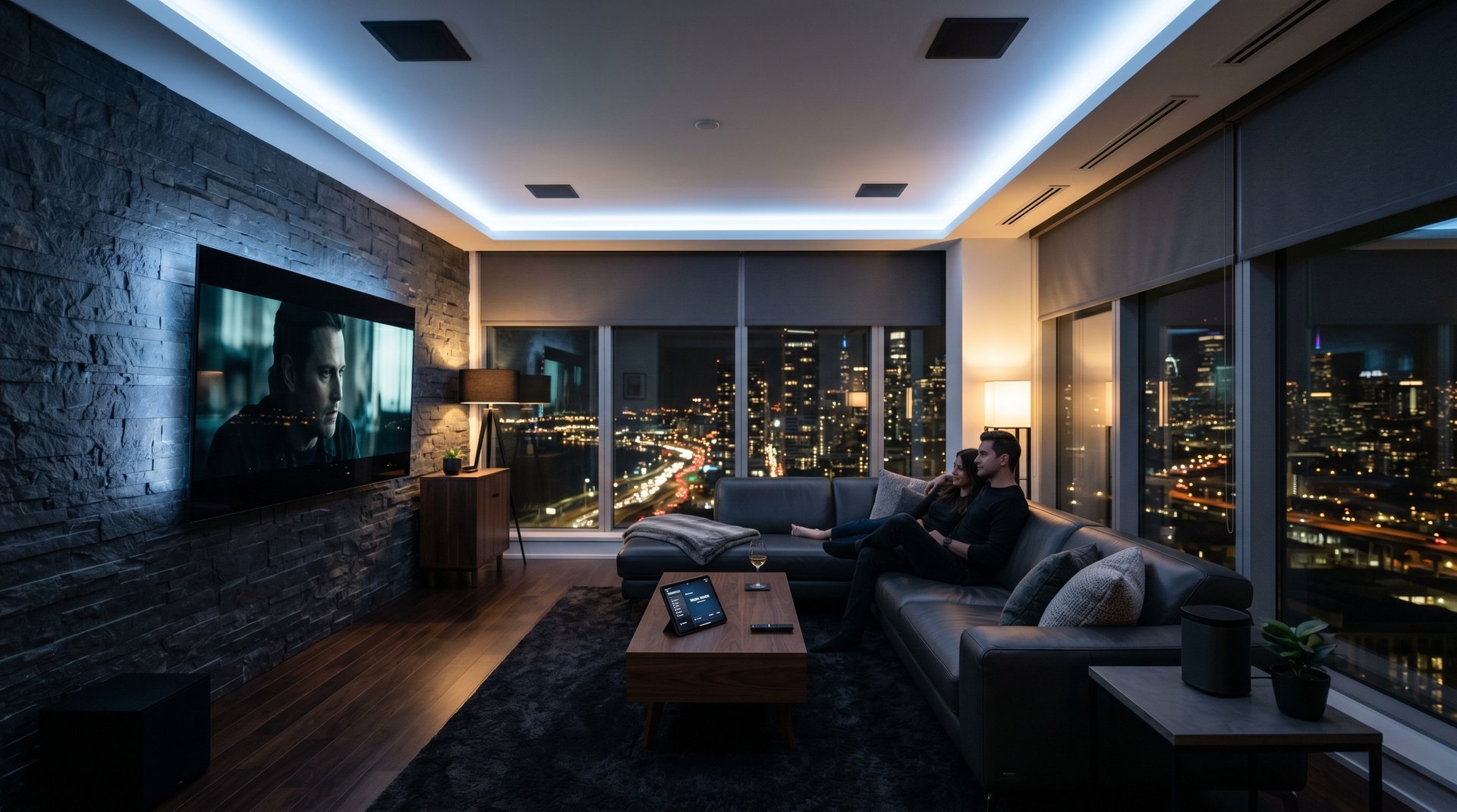 Smart-home living scene