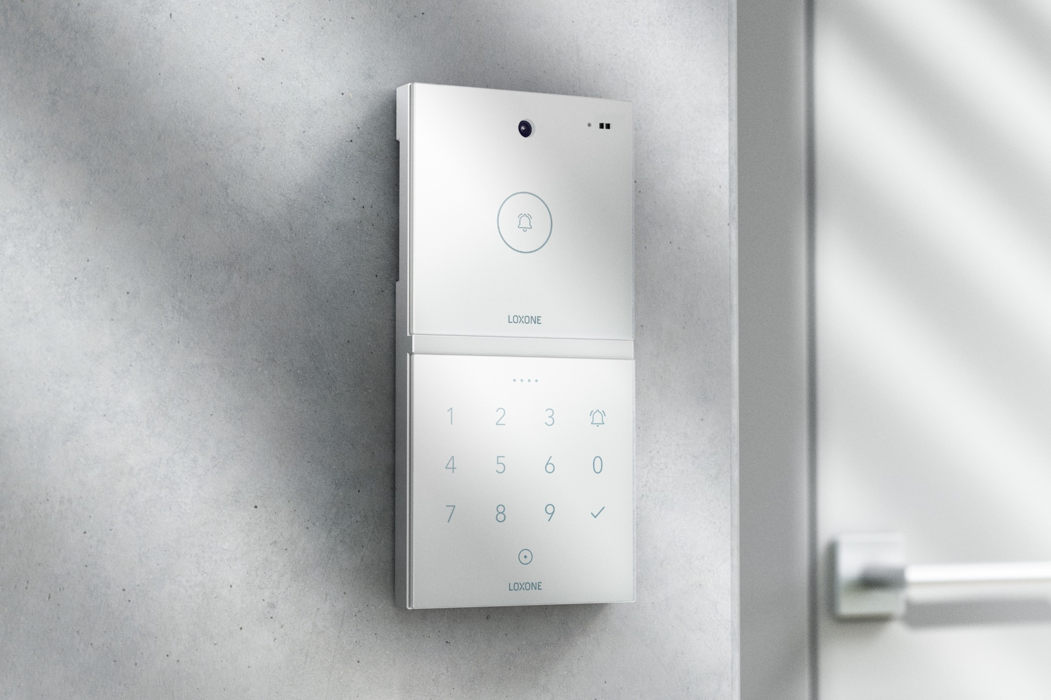 Loxone video intercom and access control hardware
